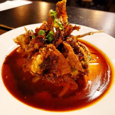 ベトナム南部伝統料理 フーンナム 六本木店_ソフトシェルクラブのタマリンドソース