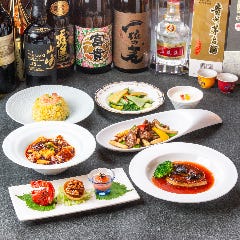 創作料理 YAESU BISTRO_『期間限定コースB』フォアグラのソテー黒トリュフ添えや大海老炒飯含7品 5000円⇒4000円