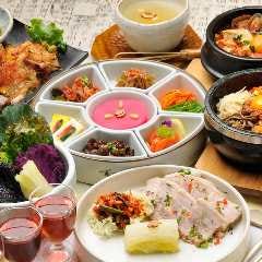 薬膳（韓方）サンパ　ランチ定食 　　　 お一人様　2,380円