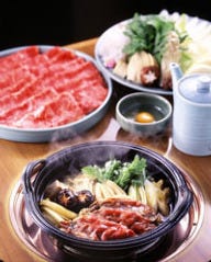 黒毛和牛のすき焼き