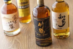 ウィスキーのラインアップ一部