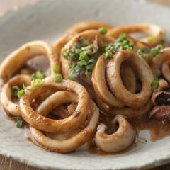 イカ肝醤油焼き～柚子バター醤油～お酒との相性抜群。