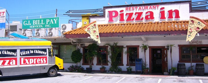 Pizza in Okinawa