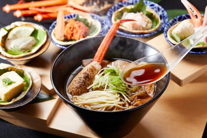 蟹ラーメン ごはん専門店 香住北よし 天満 天神橋筋 ラーメン ぐるなび