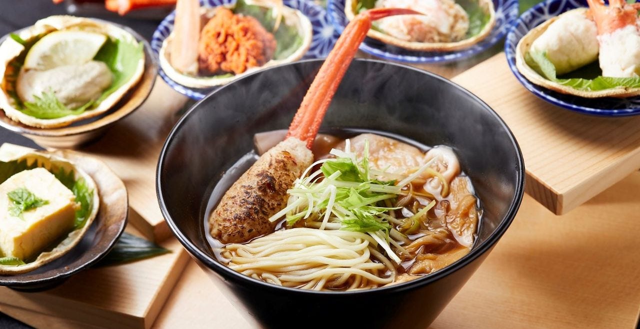 蟹ラーメン ごはん専門店 香住北よし 天満 天神橋筋 ラーメン ぐるなび