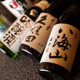 当店専属【サケ・エキスパート】が選んだ日本酒をご堪能いただけます