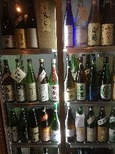 ◆焼酎と日本酒の種類が豊富