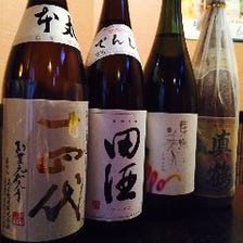 日本酒・焼酎も充実の品揃え