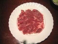 ジンギスカン　仔羊上肉