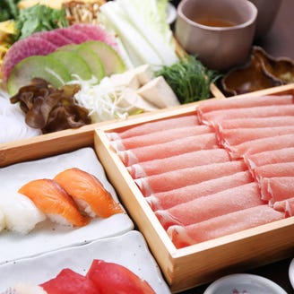 しゃぶしゃぶと握り寿司 食べ放題 花ごころ 手稲店 こだわり情報5 ぐるなび