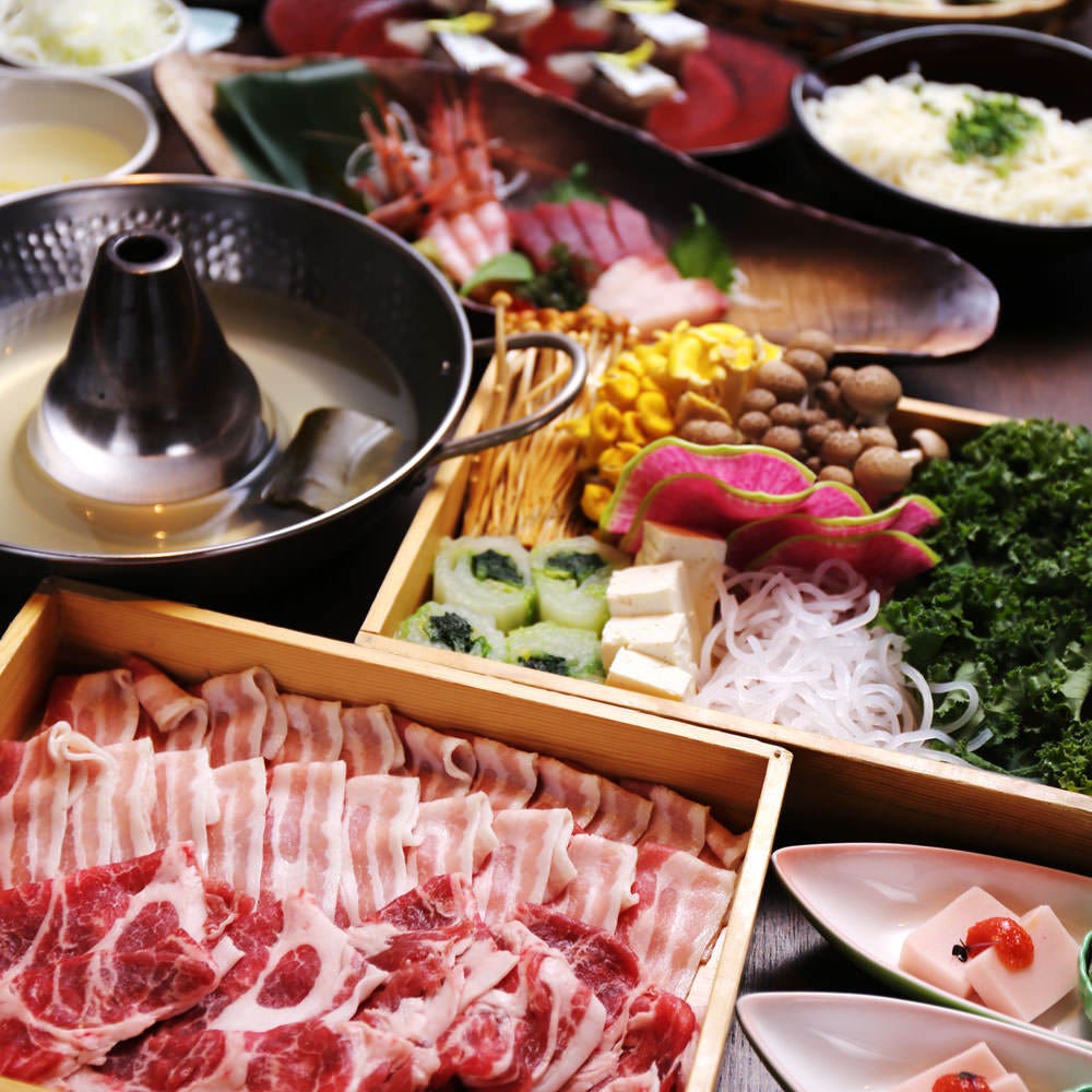 しゃぶしゃぶと握り寿司 食べ放題 花ごころ 手稲店 メニュー ご宴会コース ぐるなび