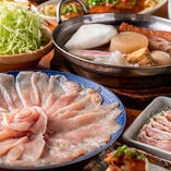 【大人数で宴会】
天ぷらとおでん鍋、九州の味覚をコースで堪能