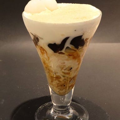 KUSHIDA CAFE ＆ BAR_きなことあんこのパフェ
