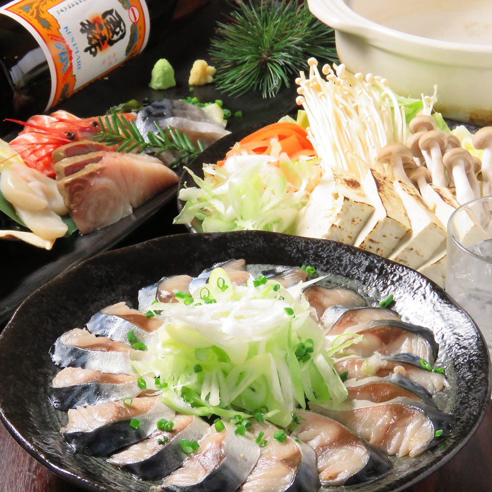 2時間飲み放題付 全7品 トロッとろのサバが絶品 サバしゃぶコース 3980円の詳細 郷土料理 個室居酒屋 あきない すすきの店 札幌すすきの 居酒屋 ぐるなび