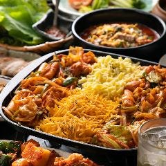 個室で愉しむ韓国料理居酒屋 土火土火 東京 八重洲本店 メニュー 人気ﾁｰｽﾞﾀｯｶﾙﾋﾞ ぐるなび