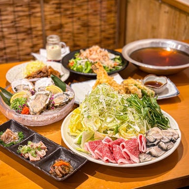牡蠣と肉の店 ‐IPPO‐ 薬研堀店  コースの画像