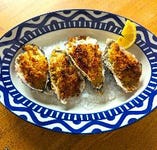 赤穂産 殻付き牡蠣の香草パン粉焼き