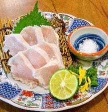 宮崎鶏の鶏塩タタキ