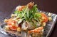 海鮮カルパッチョ　スペインのお刺身サラダ