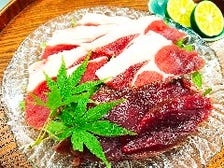 日本一の鹿、猪肉を同時に楽しめます