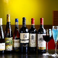 料理に合うワインを豊富にご用意 シャンパンもございます