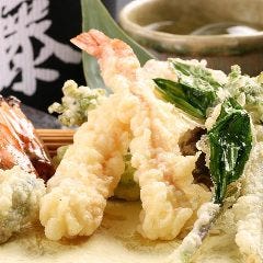 天然海老の天ぷら