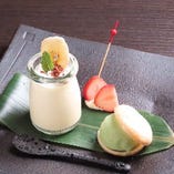 向井さんの自然有精卵の極上プリン