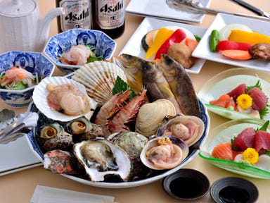 海鮮レストラン魚魚  コースの画像