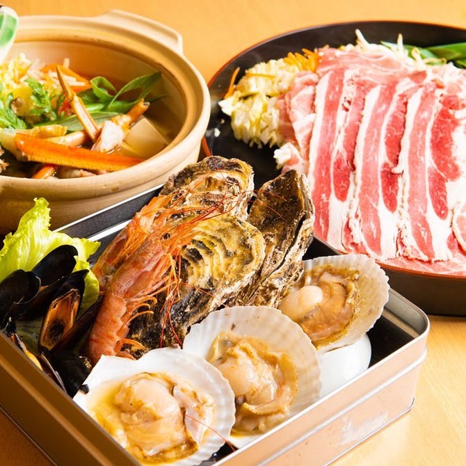 北海道丸ごと食べ放題 ふでむら 函館五稜郭店 函館 居酒屋 ぐるなび