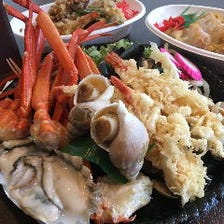 《期間限定【7,800円】牡蠣祭り》牡蠣、蟹、アワビ、天ぷらなど海・山の幸など全60品120分食べ放題