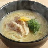 〆の柚子香る鶏白湯ラーメン