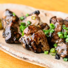 鶏モモの炭火焼き