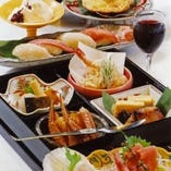 昼食　蟹お膳…2,052円(税込)