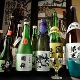 北海道の清い水･最適な気候中で
育まれた厳選されたお酒の数々