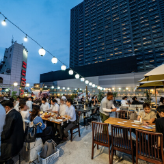 屋上テラス×BBQ食べ放題 新宿ビアガーデン Blue Lagoon