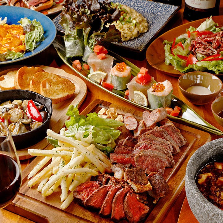 個室ダイニング jalan baru ~ジャランバル~_2時間飲み放題付コース4,000円~