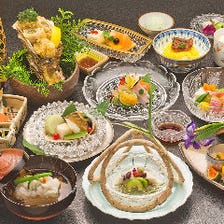 御夕食 会席料理27,500円　＜全10品＞