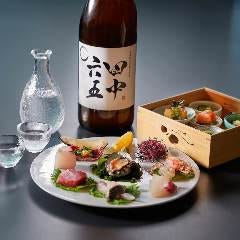 旬の鮮魚をお刺身で。盛り合わせもご用意しております。