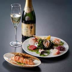 豊富なドリンクをご用意。料理と一緒にお楽しみください。