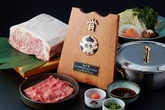 受賞歴もある　鹿児島県産の黒毛和牛は当店自慢の一品です
