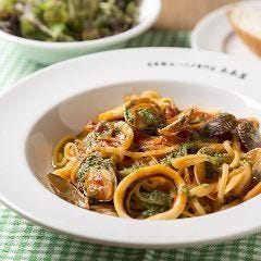 店内製麺!本格生パスタランチ♪もちもち食感をご堪能あれ