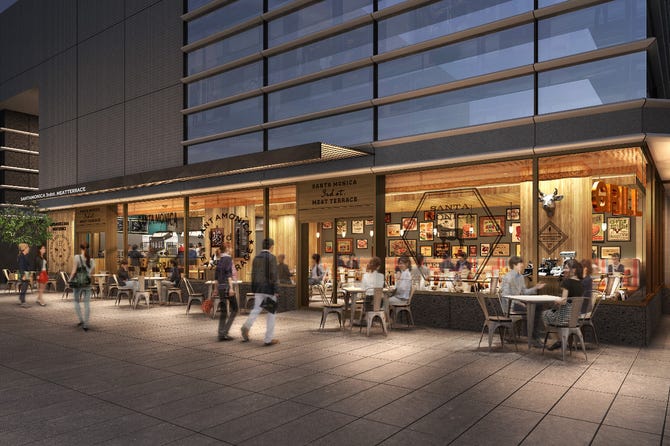 Santa Monica 3rd St Meat Terrace サンタモニカサードストリートミートテラス みなとみらい イタリアン イタリア料理 ぐるなび