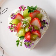 銀座 Sun‐mi本店 フランス料理EMU(エミュ)_アニバーサリープラン「カトレアコース」13200円【乾杯1ドリンク・ホールケーキ】黒毛和牛のソテー☆個室のご準備有り