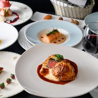 銀座 Sun‐mi本店 フランス料理EMU(エミュ)_おすすめ【グルマンド】 フレンチオマール海老と黒毛和牛のWメイン全10品16,500円☆個室準備も有り