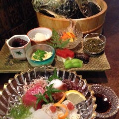 新鮮な魚介の旨味を じっくりとご堪能いただけます。
