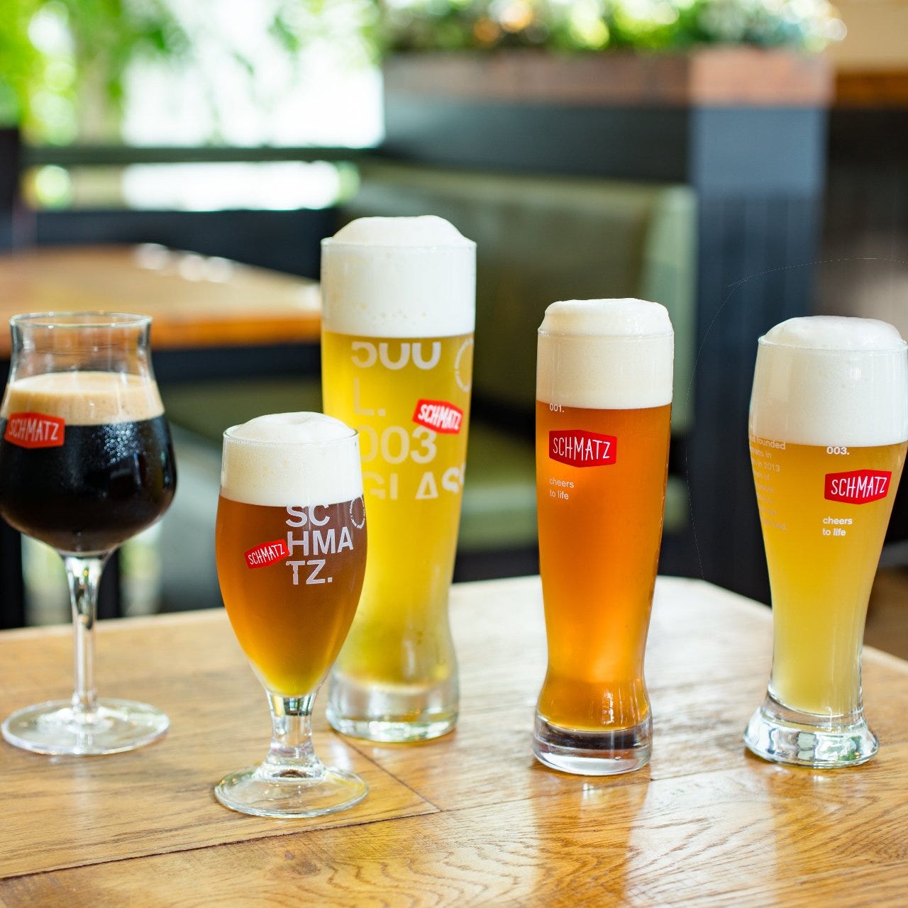 飲み放題にはドイツビール3種も！アップグレードも可能です♪