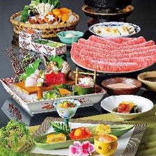 しゃぶしゃぶと日本料理の見事な調和