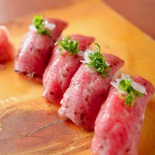 お肉を堪能しつくす。とろける肉寿司
