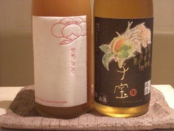 ２０１０年度日本一の梅酒と
日本第二位の梅酒。