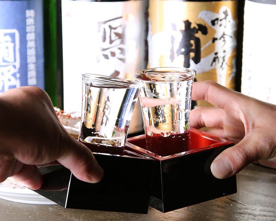 鉄板焼きに合う焼酎・日本酒を多数ご用意致しております♪
